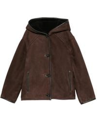 Yves Salomon - Veste À Capuche - Lyst