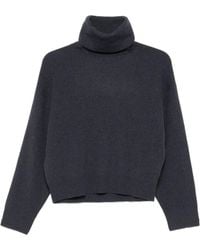 Brunello Cucinelli - Geribbelde Coltrui - Lyst