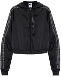 adidas - Zip-Up Hoodie - Lyst