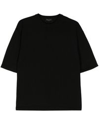 Roberto Collina - Knitted Cotton T-shirt - Lyst