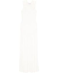 Viktor & Rolf - Vestido Largo Con Triple Capa - Lyst