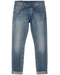 Dondup - George Faded Turn-Up Skinny Jeans - Lyst