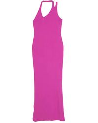 Patrizia Pepe - Halter Neck Maxi Dress - Lyst