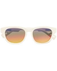 Gucci - Gafas de sol con montura redonda - Lyst