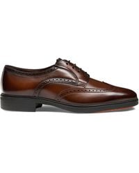 Santoni - Easy Brogues - Lyst