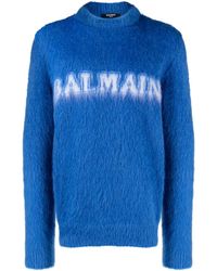 Balmain - Round-Neck Knitwear - Lyst