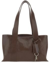 OSOI - Shell Duffel Leather Shoulder Bag - Lyst