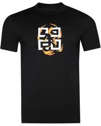 Givenchy - Slim-Fit Graphic-Print T-Shirt - Lyst