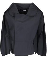 Comme des Garçons - Peter Pan-Collar Wool Jacket - Lyst