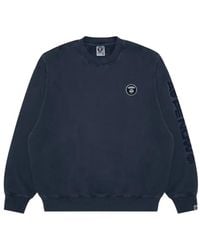 Aape By A Bathing Ape - Logo-Patch Crew-Neck Sweater - Lyst