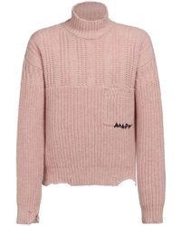 Marni - Bestickter Pullover im Distressed-Look - Lyst