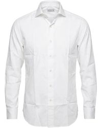 Xacus - Long-Sleeved Cotton Shirt - Lyst