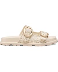 Stuart Weitzman - Benni Slides - Lyst