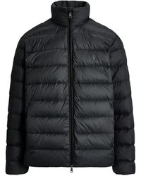 Polo Ralph Lauren - Quilted Mock-Neck Padded Jacket - Lyst