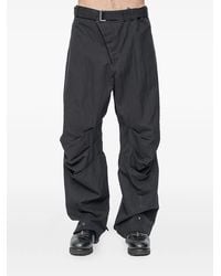 The Viridi-anne - Button-Detail Trousers - Lyst
