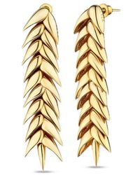 Bevza - Pendientes Spikelet Medianos - Lyst