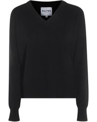 Kujten - V-Neck Wool Sweater - Lyst