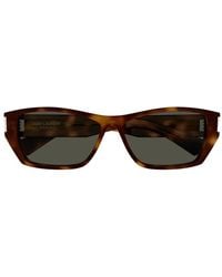 Saint Laurent - Sl 928 Rectangle-Frame Sunglasses - Lyst