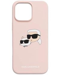 KARL LAGERFELD - Ikonik Karl Choupette Iphone Case - Lyst