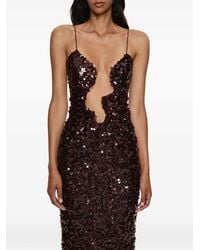 Christopher Esber - Opaline Salacia Abendkleid Mit Pailletten - Lyst