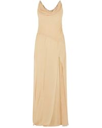 Blumarine - Cowl-Neck Maxi Dress - Lyst
