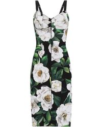 Dolce & Gabbana - フローラル ミニドレス - Lyst