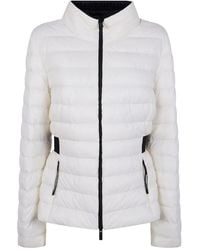 Moncler - Quilted Belted Jacket - Lyst