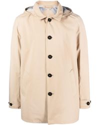Save The Duck - Hoooded Parka Coat - Lyst