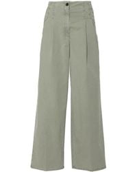 Peserico - Pleat-Detailing Palazzo Pants - Lyst