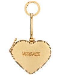 Versace - ハートシェイプ キーリング - Lyst