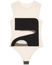 Courreges - Illusion Ac Bodysuit - Lyst