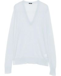 JOSEPH - V-Neck Cashmere Sweater - Lyst