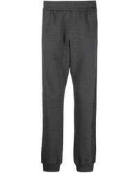 Versace - Barocco-Motif Tapered Track Pants - Lyst