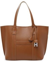 Hogan - Sac Cabas Script En Cuir Petit Format - Lyst