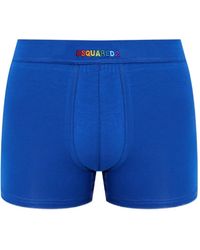 DSquared² - Boxer À Logo Brodé - Lyst