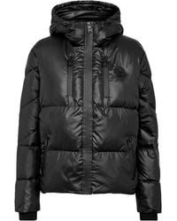 Philipp Plein - Logo-Print Puffer Jacket - Lyst