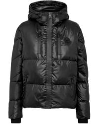Philipp Plein - Logo-Print Puffer Jacket - Lyst