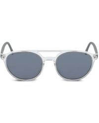 Lacoste - Round-Frame Sunglasses - Lyst