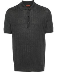 Barena - Ribbed-knit Polo Shirt - Lyst