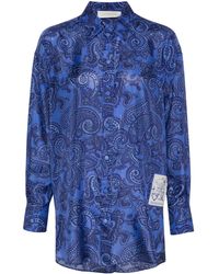 Zimmermann - Ottie シルクシャツ - Lyst