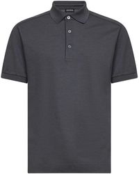 ZEGNA - Button-Placket Polo Shirt - Lyst