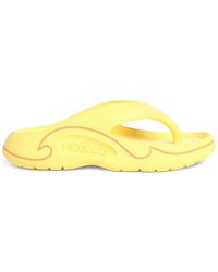 Rabanne - Tongs À Logo Embossé - Lyst