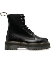 Dr. Martens - Chunky Lace-up Leather Boots - Lyst
