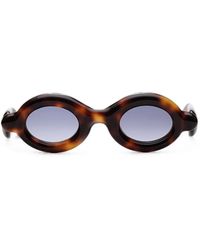 Paloceras - Lunettes De Soleil Rondes Pebble Beach - Lyst