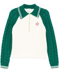 CASABLANCA - Zip Fastening Jumper - Lyst