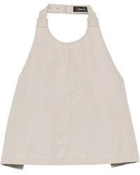 Wardrobe NYC - Haut Clean À Dos Ouvert - Lyst