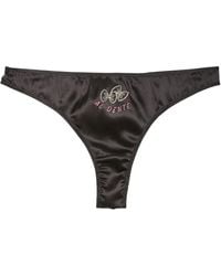 Fleur du Mal - String Met Print - Lyst