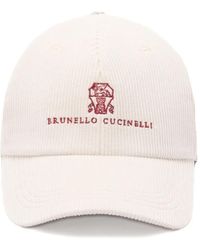 Brunello Cucinelli - Logo Cotton Baseball Cap - Lyst