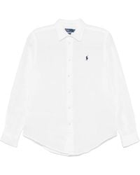 Polo Ralph Lauren - Hemd aus Leinen - Lyst