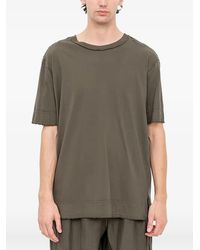 Andrea Ya'aqov - Raw-Edge Panelled T-Shirt - Lyst